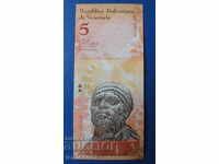 Венецуела 2014г. - 5 боливара UNC