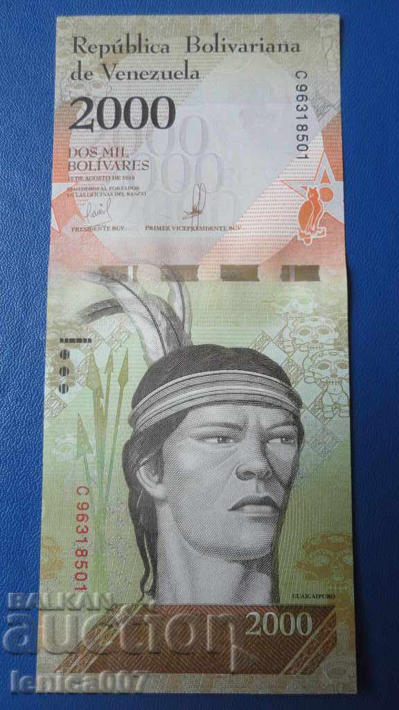 Venezuela 2016 - 2000 bolivars UNC - 5