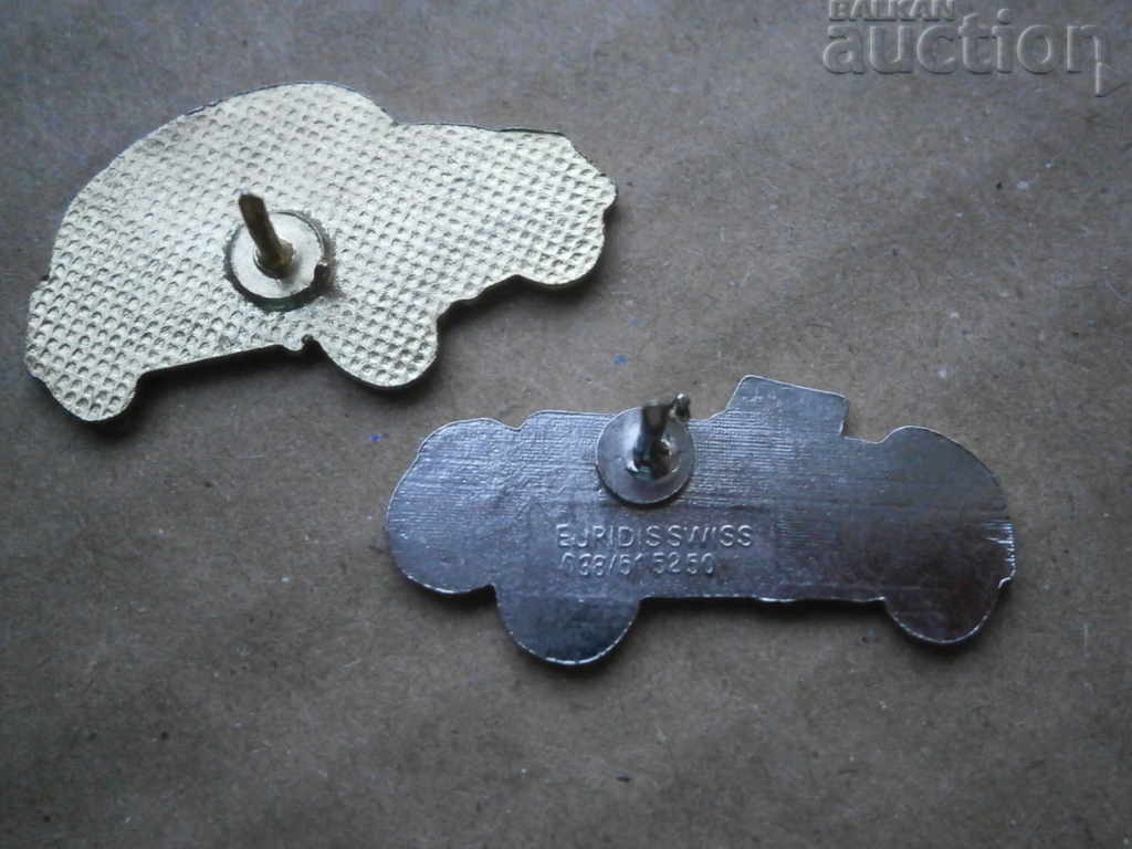 VW and retro car lot icons - 5 VW and retro car lot icons - 5