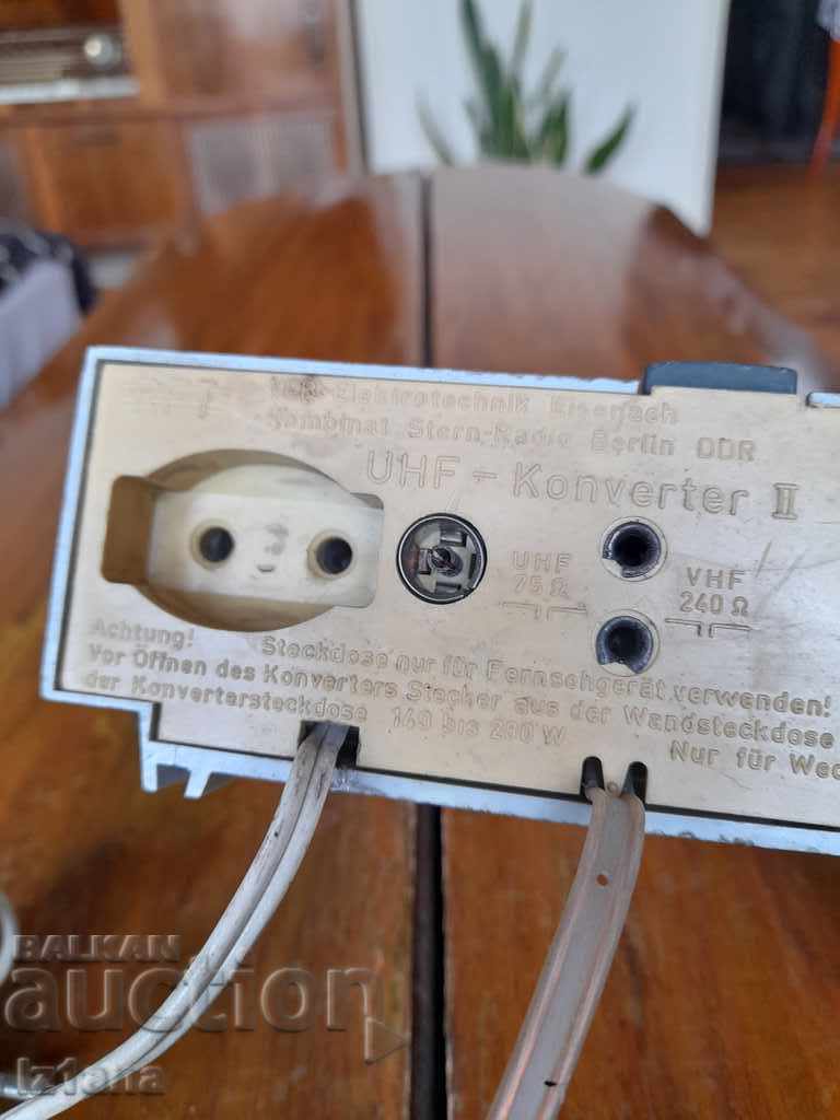 Delivery of Old television set-top box