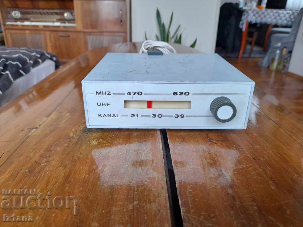 Old television set-top box