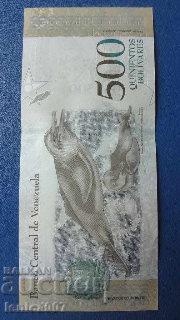 Venezuela 2017 - 500 UNC bolivars with price 2.80 BGN | € 1.43 Venezuela 2017 - 500 UNC bolivars with price 2.80 BGN | € 1.43