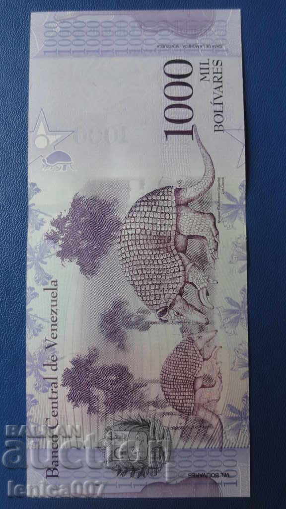Venezuela 2017 - 1000 UNC bolivars with price 2.80 BGN | € 1.43 Venezuela 2017 - 1000 UNC bolivars with price 2.80 BGN | € 1.43