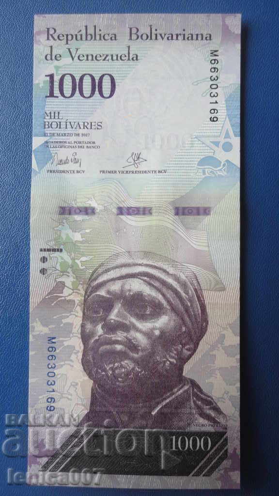Venezuela 2017 - 1000 UNC bolivars - 5