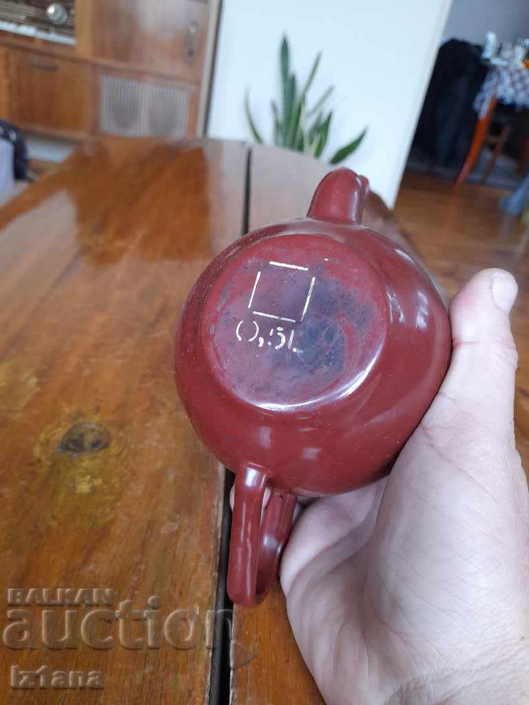 Old enamel teapot - 6 Old enamel teapot - 6