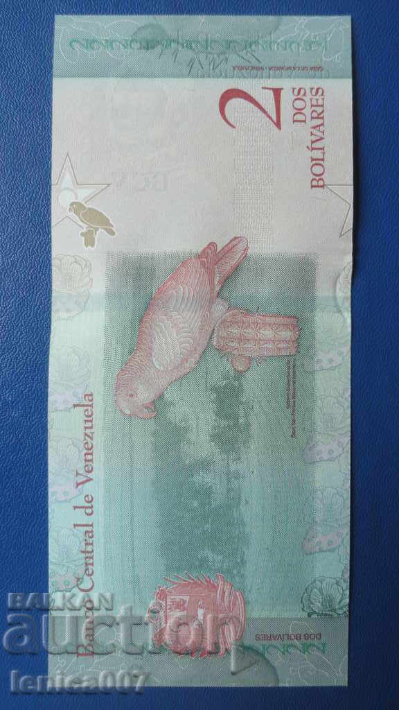 Delivery of Venezuela 2018 - 2 UNC bolivars