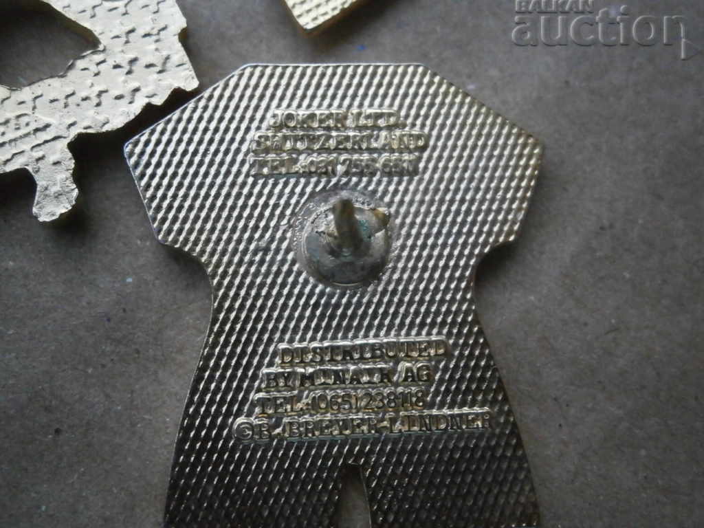 lot football football badges of fans - 6 lot football football badges of fans - 6