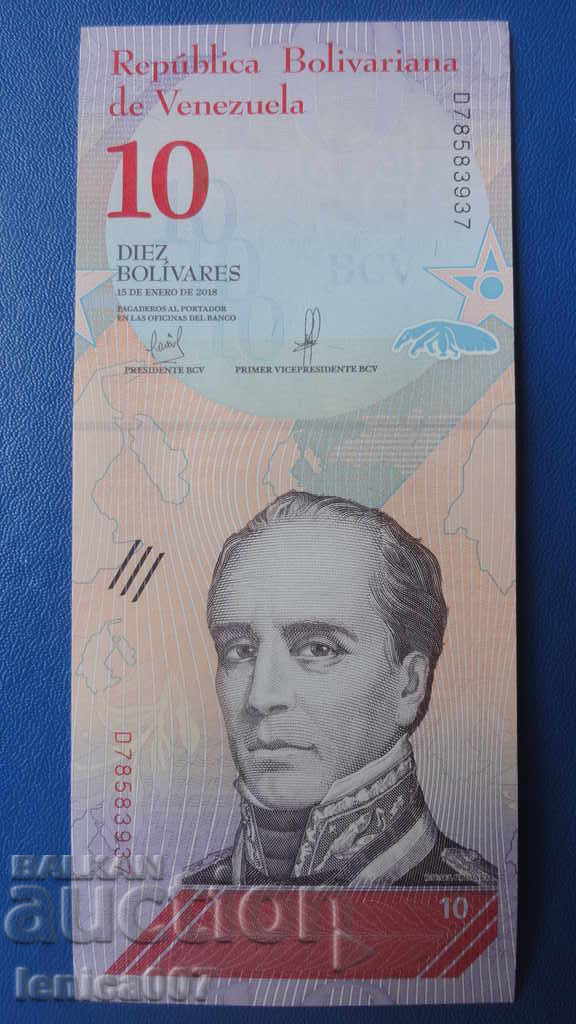 Venezuela 2018 - 10 bolivars UNC - 5 Venezuela 2018 - 10 bolivars UNC - 5
