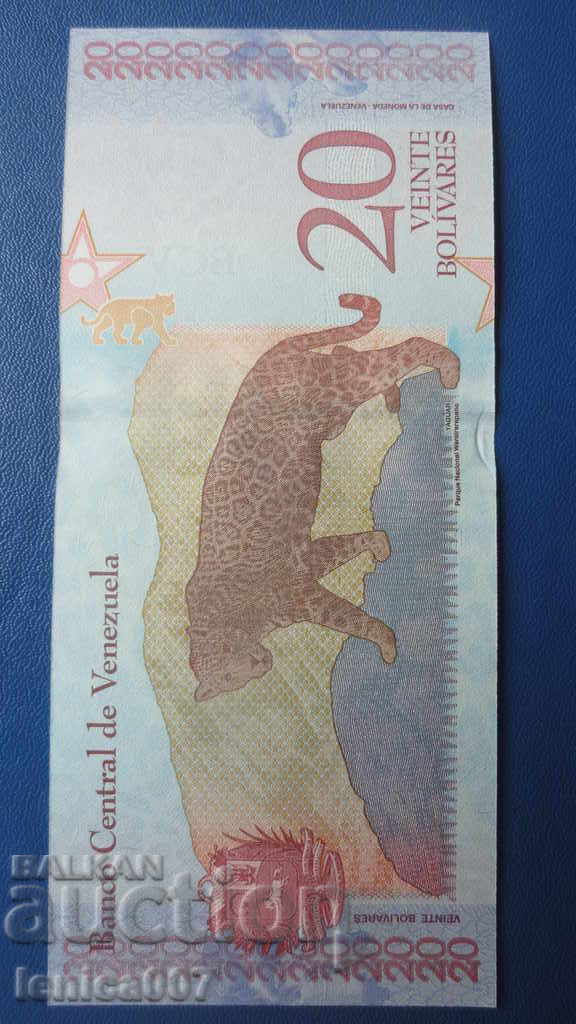 Delivery of Venezuela 2018 - 20 bolivars UNC Delivery of Venezuela 2018 - 20 bolivars UNC