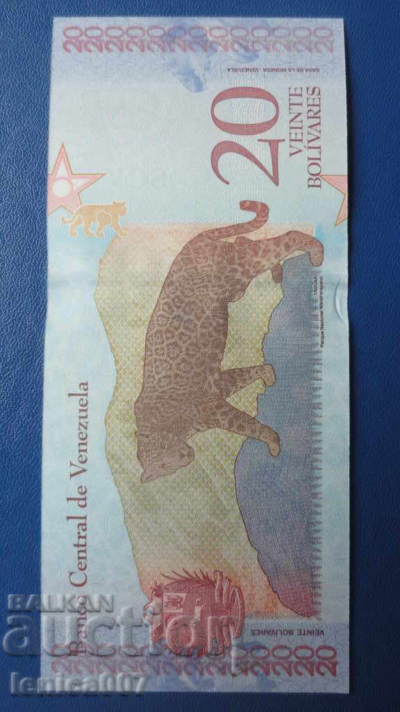 Venezuela 2018 - 20 bolivars UNC - 6 Venezuela 2018 - 20 bolivars UNC - 6