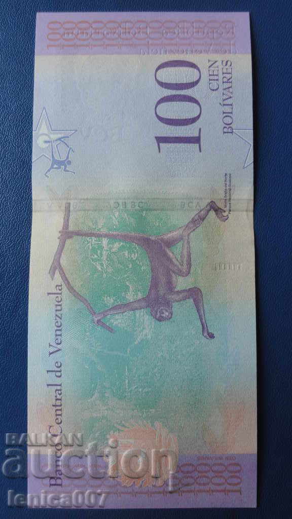 Venezuela 2018 - 100 bolivars UNC with price € 1.50 | 2.93 BGN