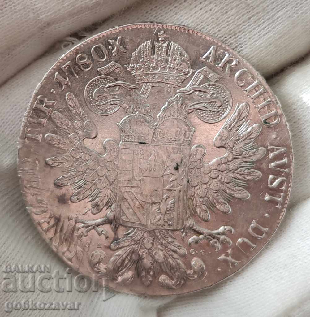 Licitație Thaler Austria 1780 A.H.G.S Silver- Original! Rar!