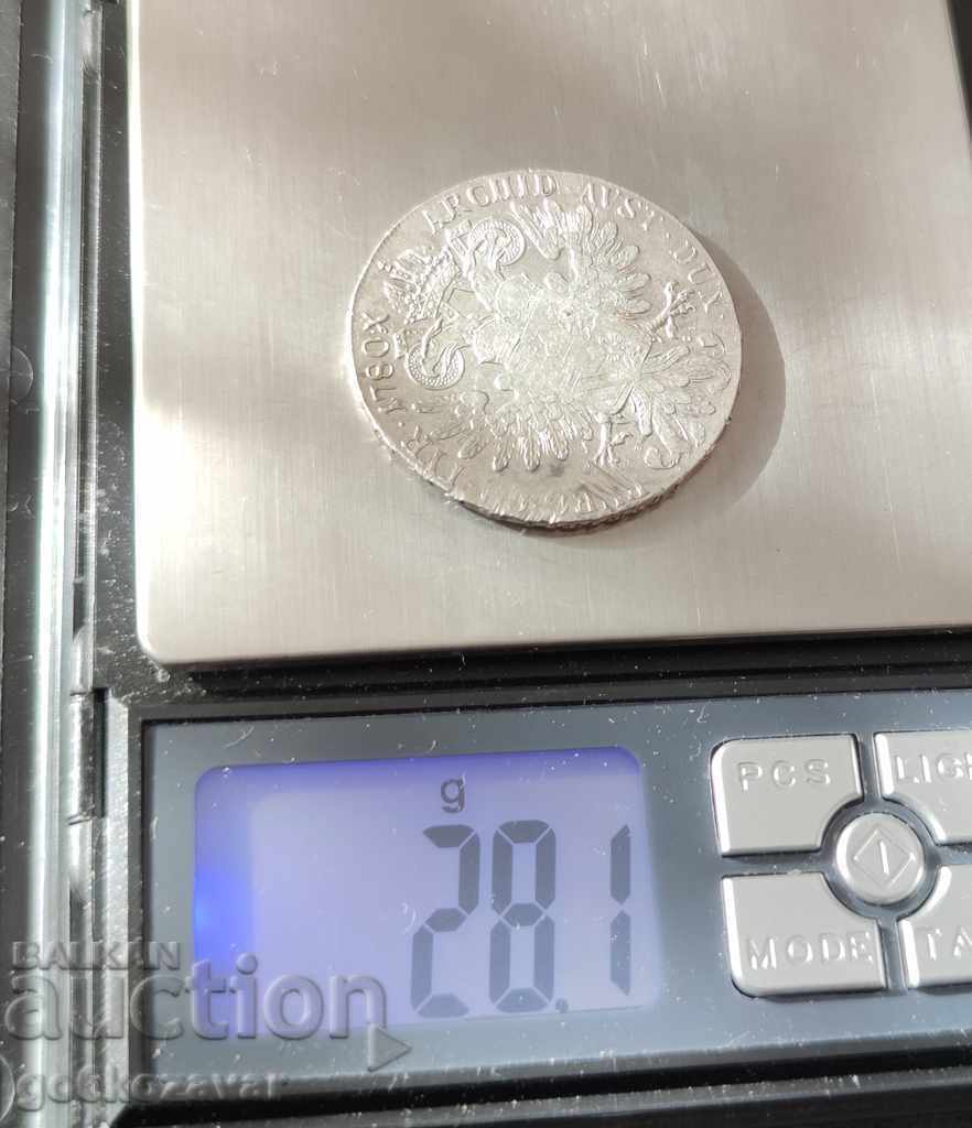 Delivery of Thaler Austria 1780 A.H.G.S Silver- Original! Rare! Delivery of Thaler Austria 1780 A.H.G.S Silver- Original! Rare!