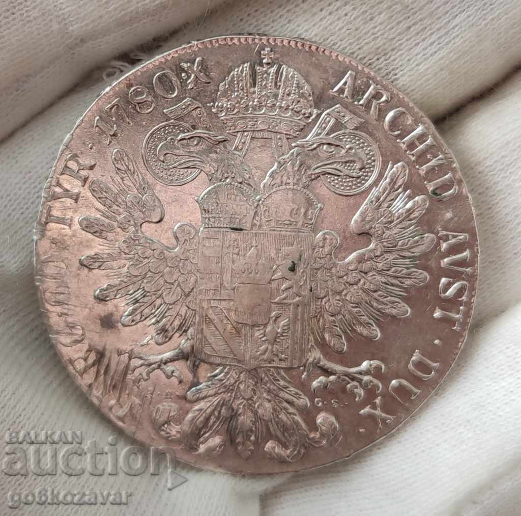 Thaler Austria 1780 A.H.G.S Silver- Original! Rare! - 6 Thaler Austria 1780 A.H.G.S Silver- Original! Rare! - 6