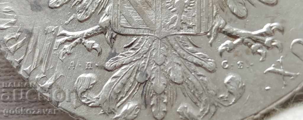 Thaler Austria 1780 A.H.G.S Silver- Original! Rare! - 7 Thaler Austria 1780 A.H.G.S Silver- Original! Rare! - 7