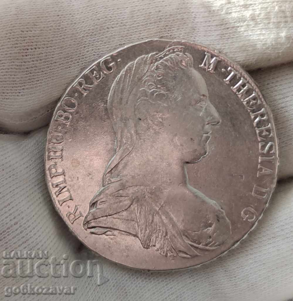 Thaler Austria 1780 A.H.G.S Silver- Original! Σπάνιος!