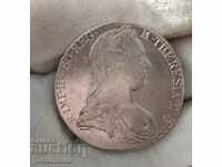 Thaler Austria 1780 A.H.G.S Silver- Original! Rar!