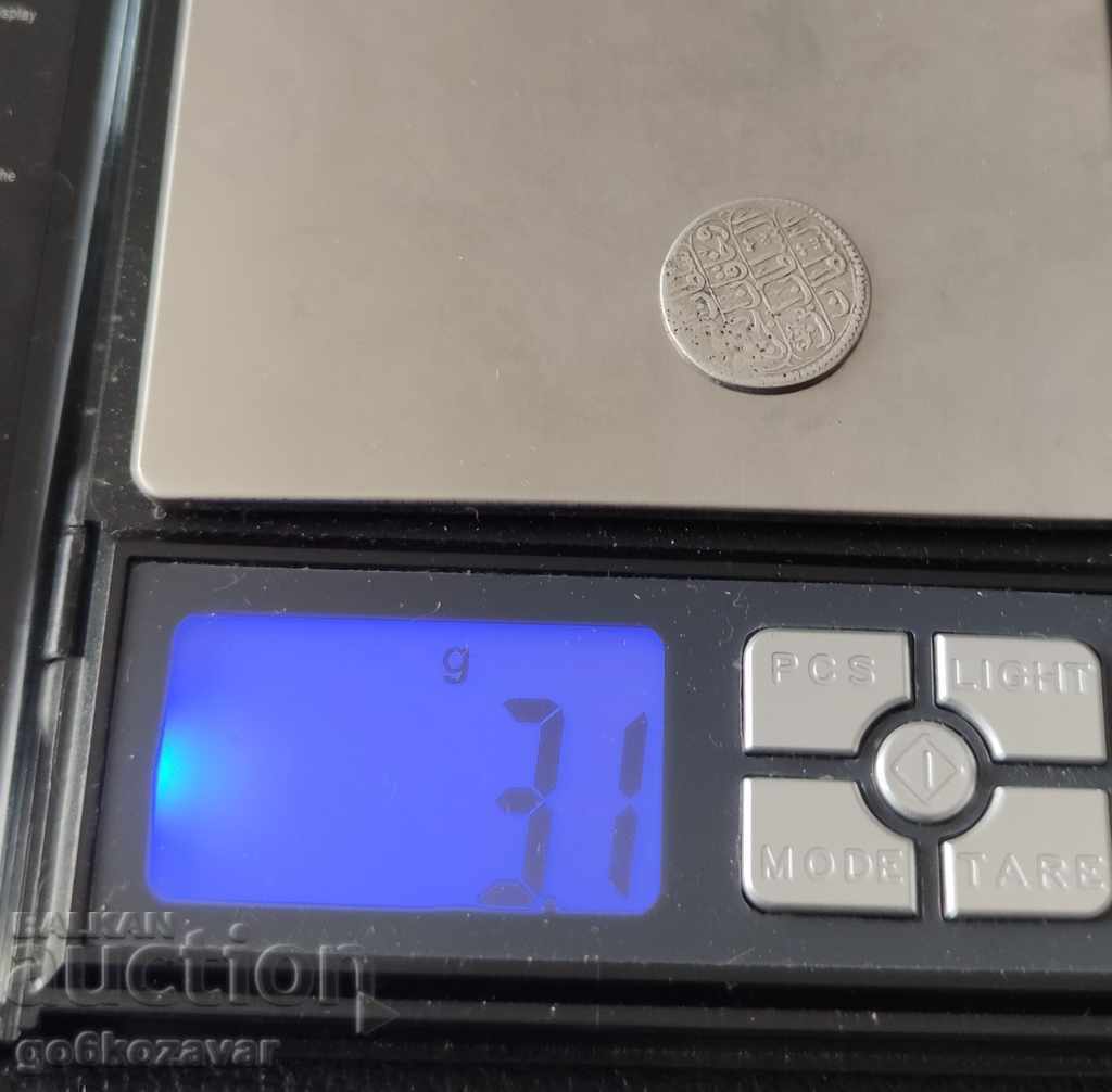 Ottoman Empire Beshlik 1115-1704 Silver Very Rare! !! !! - 6 Ottoman Empire Beshlik 1115-1704 Silver Very Rare! !! !! - 6