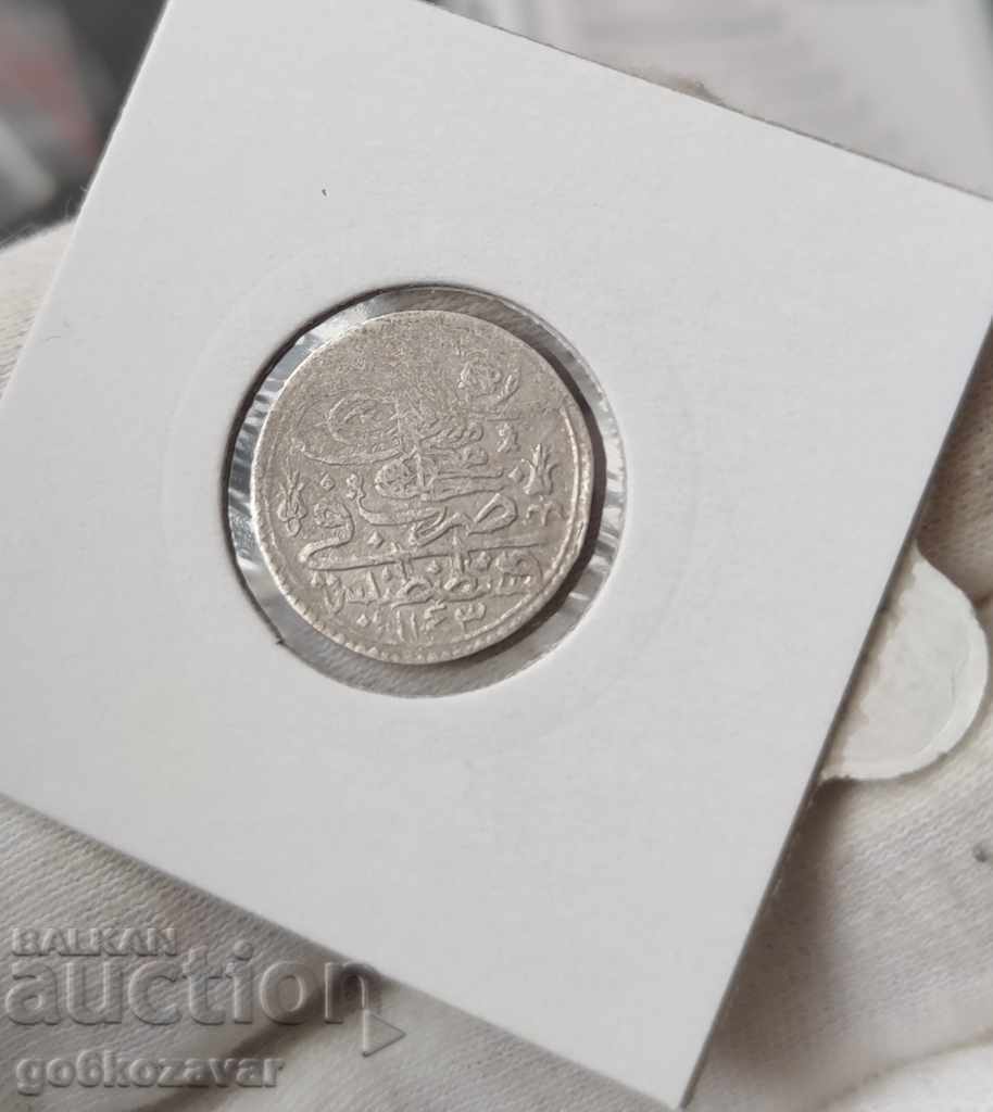 Ottoman Empire Beshlik 1143-1730 Silver Very Rare! !! !! - 5 Ottoman Empire Beshlik 1143-1730 Silver Very Rare! !! !! - 5