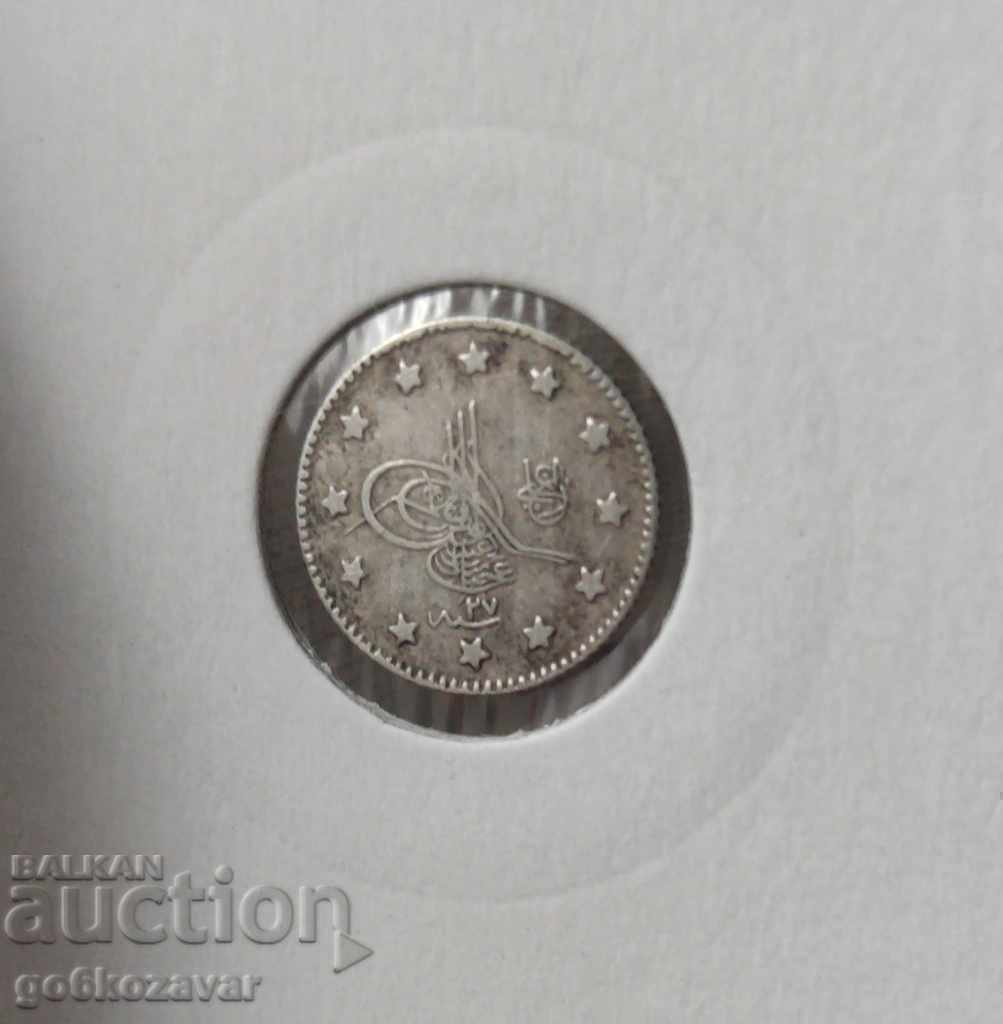 Auction Ottoman Empire 1, Kurush 1293-1876 Silver! Figure 27 Auction Ottoman Empire 1, Kurush 1293-1876 Silver! Figure 27