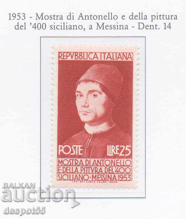 1953. Rep. Ιταλία. Antonello da Messina.