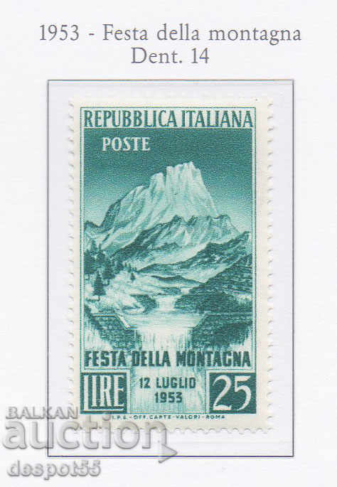 1953. Italia. Sărbătoarea muntelui.