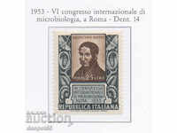 1953. Italy. Sixth International Congress of Microbiology.