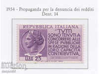 1954. Ιταλία. Προπαγάνδα για την πληρωμή των φόρων.