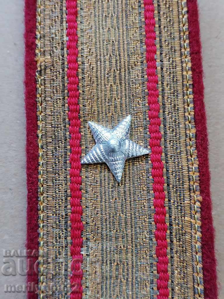 Ofițer superior epoleți uniformă majoră BNA, monogramă - 6