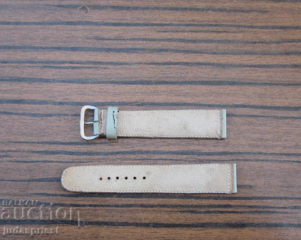 αχρησιμοποίητο παλιό δερμάτινο λουράκι για ανδρικό ρολόι χειρός με τιμή 10.00 BGN | € 5.11 αχρησιμοποίητο παλιό δερμάτινο λουράκι για ανδρικό ρολόι χειρός με τιμή 10.00 BGN | € 5.11