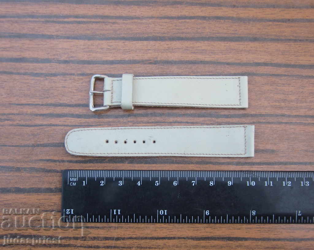 Δημοπρασία αχρησιμοποίητο παλιό δερμάτινο λουράκι για ανδρικό ρολόι χειρός Δημοπρασία αχρησιμοποίητο παλιό δερμάτινο λουράκι για ανδρικό ρολόι χειρός