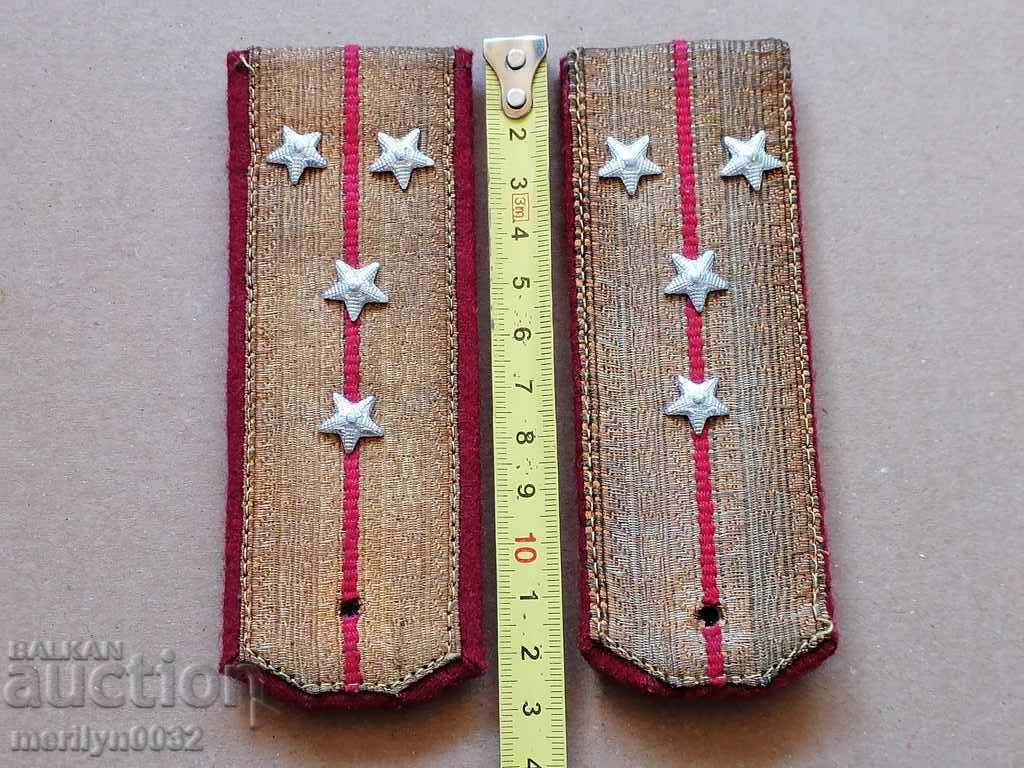 Junior officer epaulets captain of BNA uniform, monogram - 5 Junior officer epaulets captain of BNA uniform, monogram - 5