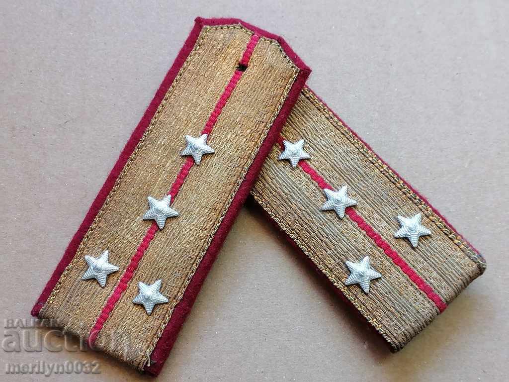 Junior officer epaulets captain of BNA uniform, monogram - 7 Junior officer epaulets captain of BNA uniform, monogram - 7