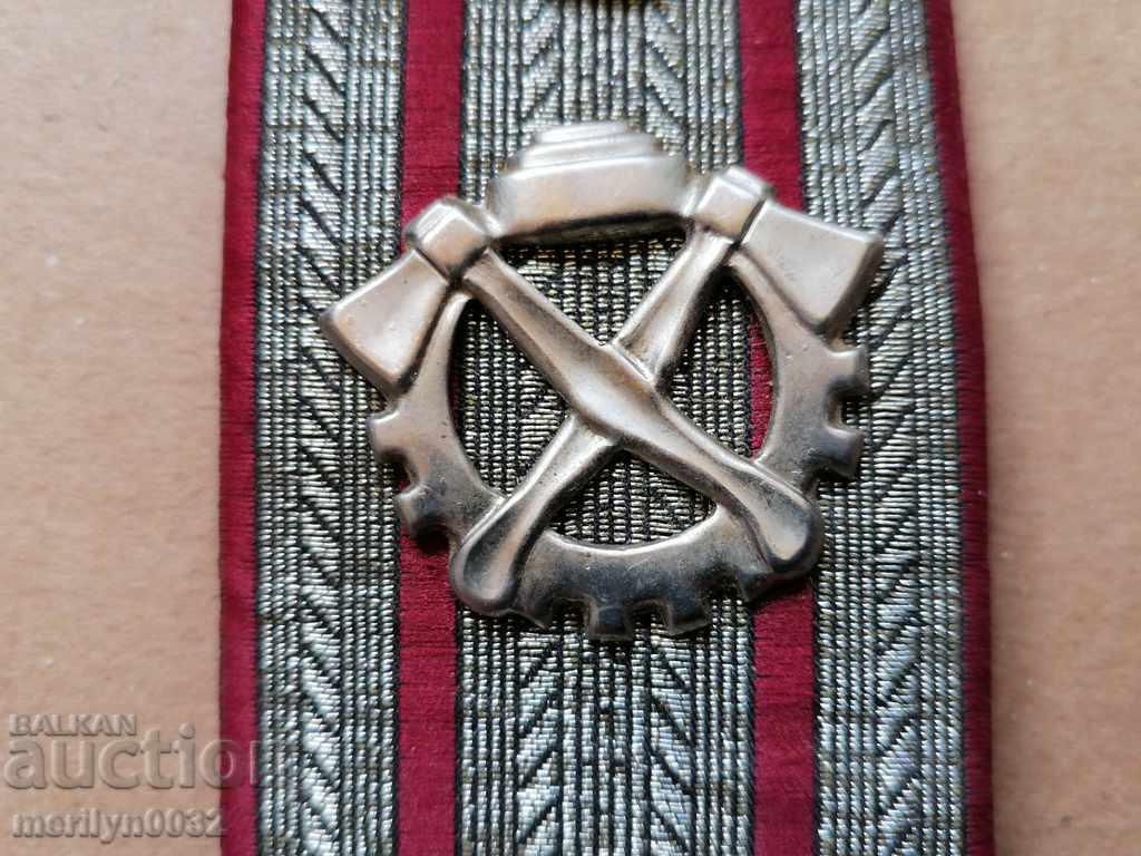 Senior officer epaulettes lieutenant colonel from BA uniform, monogram - 6 Senior officer epaulettes lieutenant colonel from BA uniform, monogram - 6