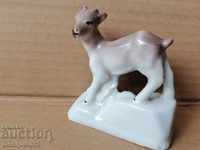 Bulgarian porcelain figurine deer deer figure, statuette