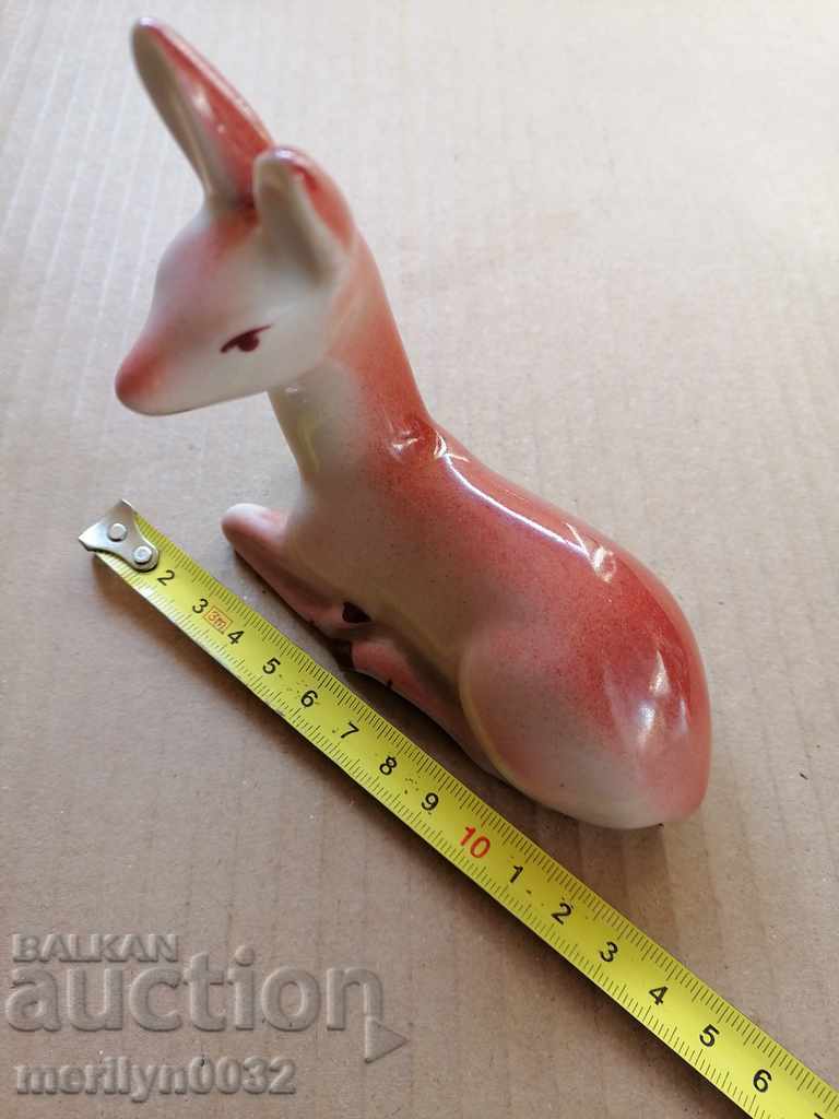 Bulgarian porcelain figure hind statuette - 5 Bulgarian porcelain figure hind statuette - 5