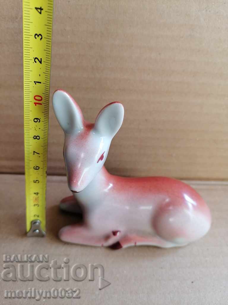 Bulgarian porcelain figure hind statuette - 6 Bulgarian porcelain figure hind statuette - 6