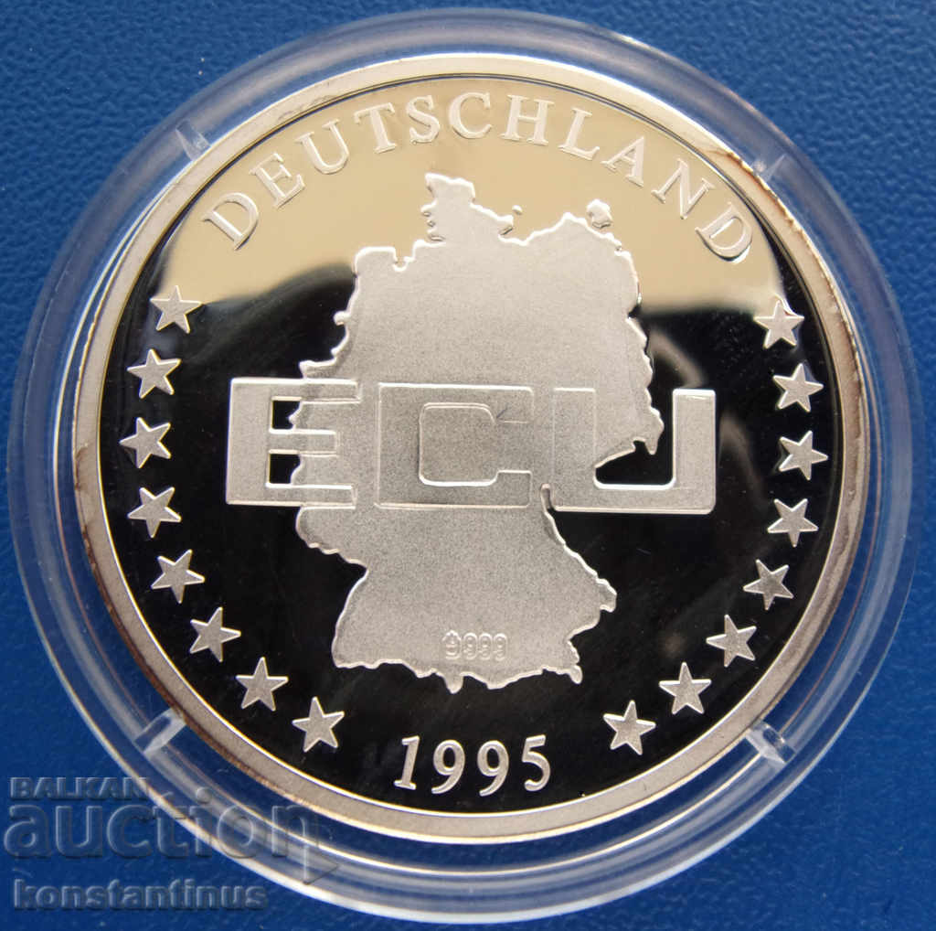 Γερμανία-Μετάλλιο 30mm.Ασημί '999 PROOF UNC Σπάνιο