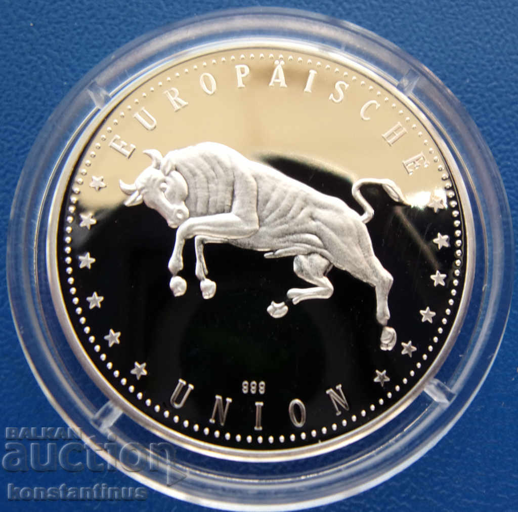 Германия-Медал 26мм.Сребро '999 PROOF UNC  Rare с цена € 20.45 | 40.00 лв.