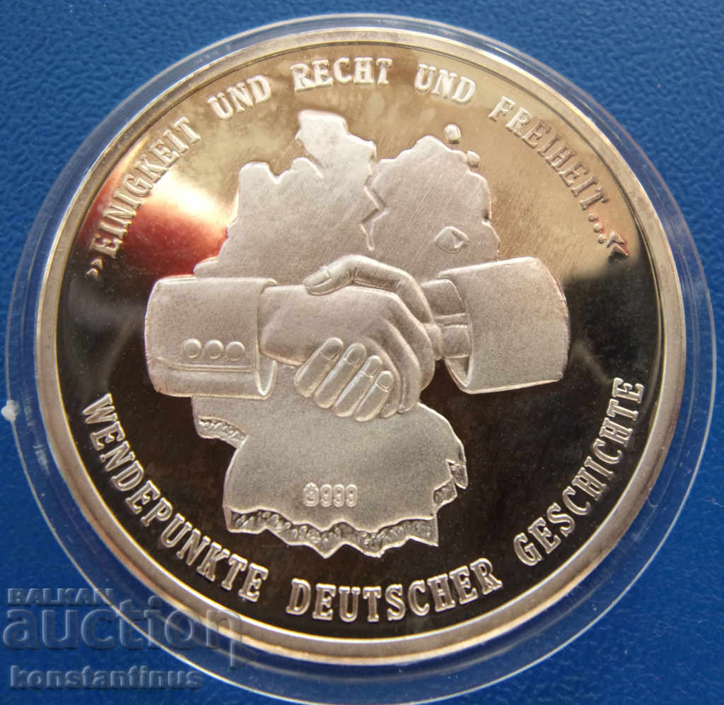 Германия-Медал 30мм.Сребро '999 PROOF UNC  Rare с цена € 20.45 | 40.00 лв.