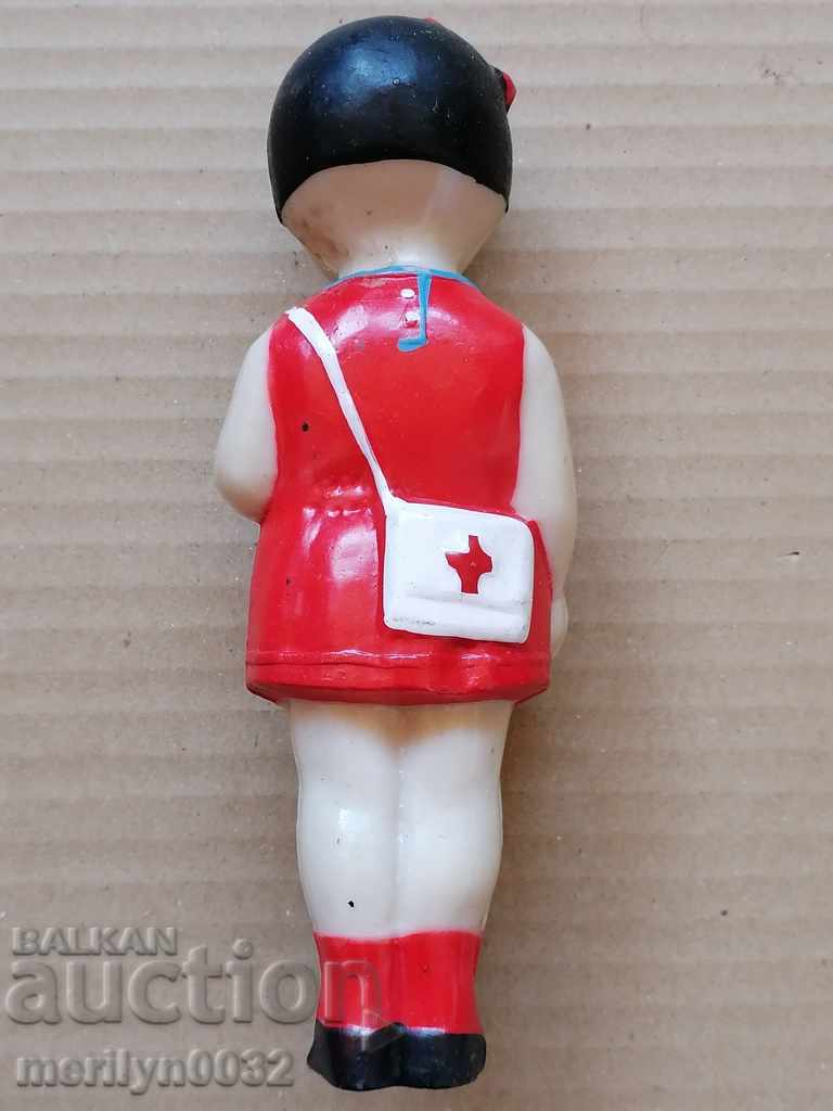 Old plastic doll toy 60s PRC with price 44.00 BGN | € 22.50