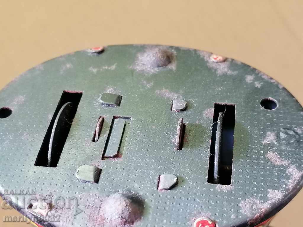 Auction Children's tin toy with a key USSR WORKS Auction Children's tin toy with a key USSR WORKS