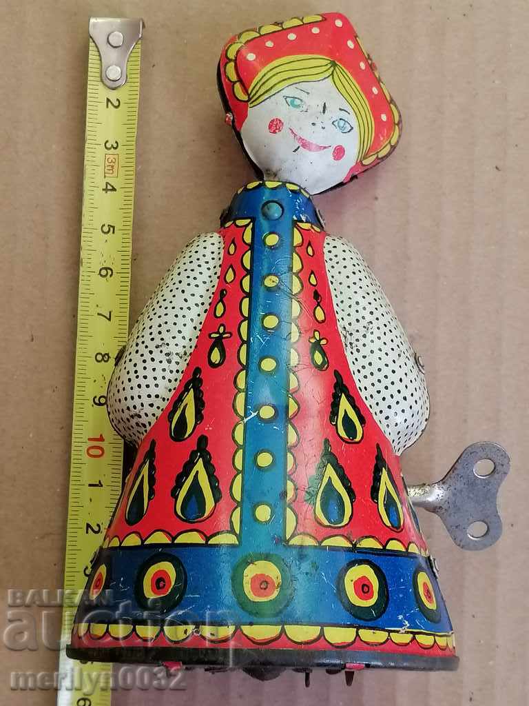 Delivery of Children's tin toy with a key USSR WORKS Delivery of Children's tin toy with a key USSR WORKS