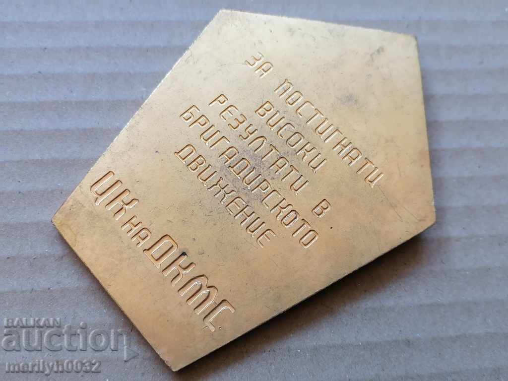 Awarded Dimitrovski plaque for high results DKMS - 6