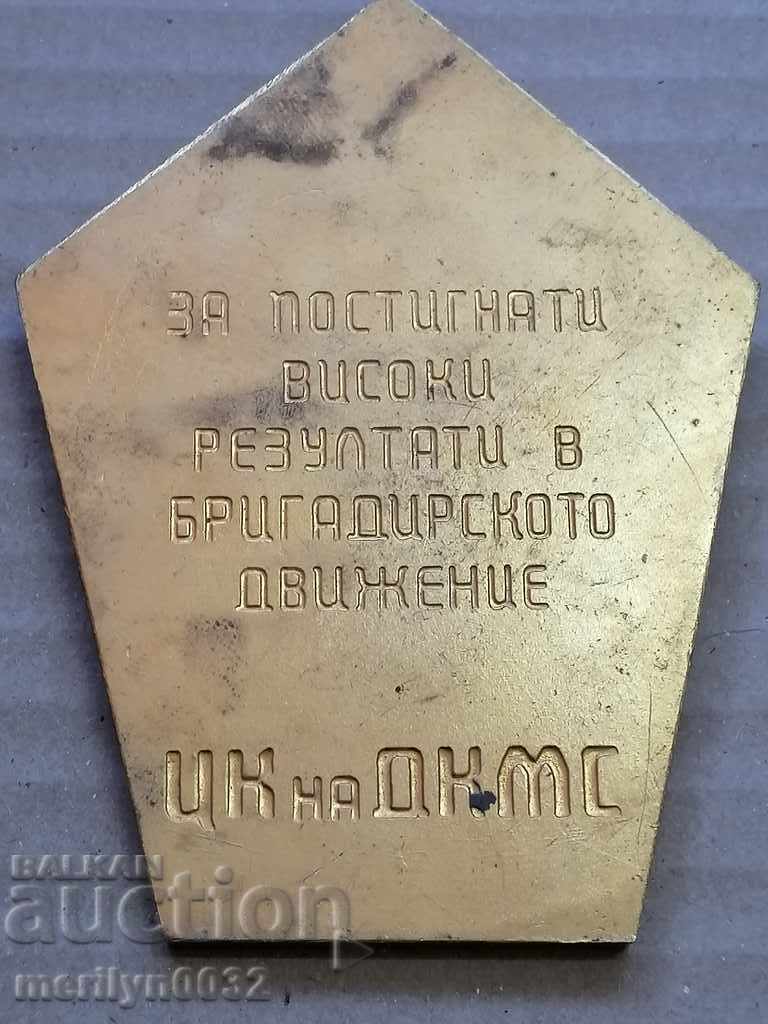 Awarded Dimitrovski plaque for high results DKMS - 5 Awarded Dimitrovski plaque for high results DKMS - 5