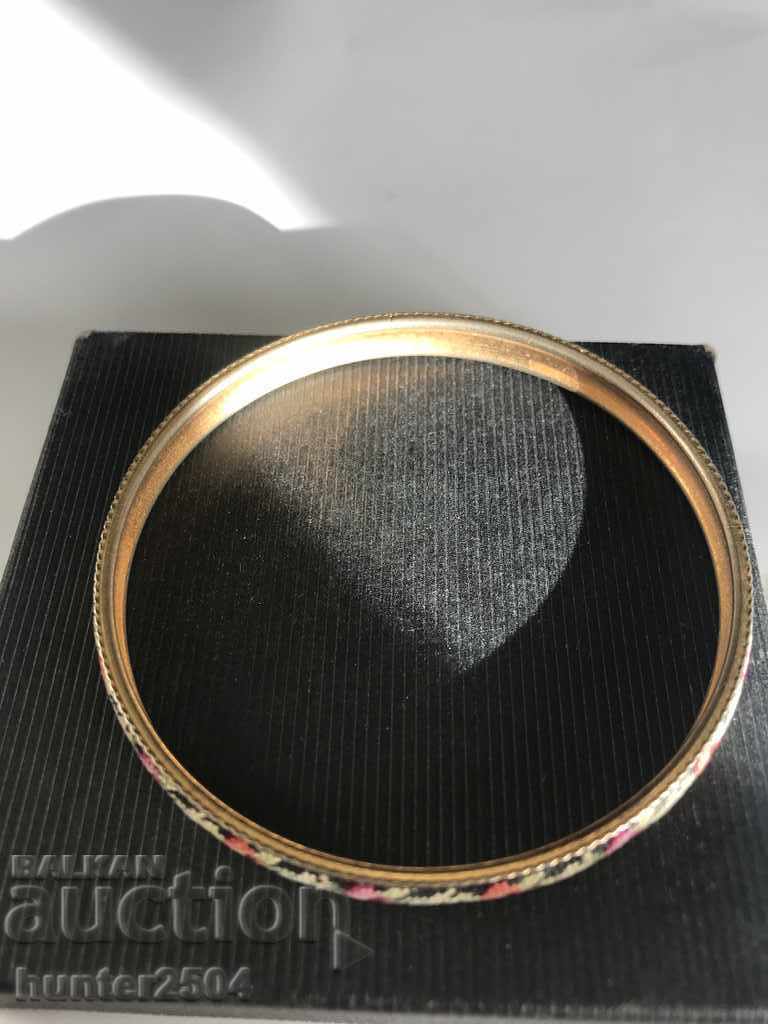 Bracelet - 7.5 cm in diameter, fine embroidery, Austria with price 29.95 BGN | € 15.31