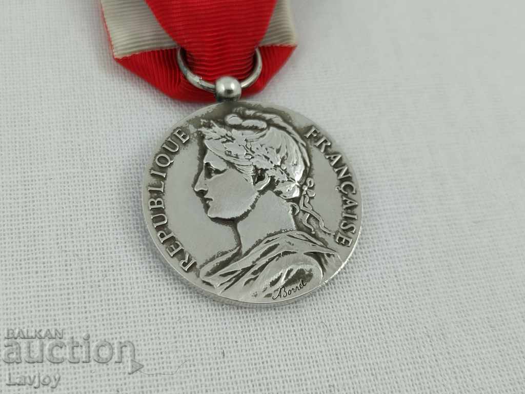 French silver medal 1975 - 6 French silver medal 1975 - 6