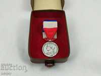 Френски сребърен медал 1975 година