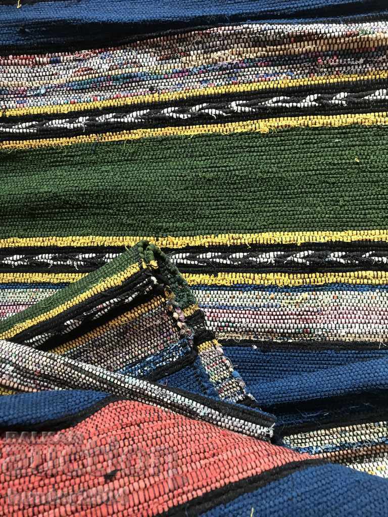 Rug-hand woven, cotton 85/300 cm with price 49.95 BGN | € 25.54 Rug-hand woven, cotton 85/300 cm with price 49.95 BGN | € 25.54