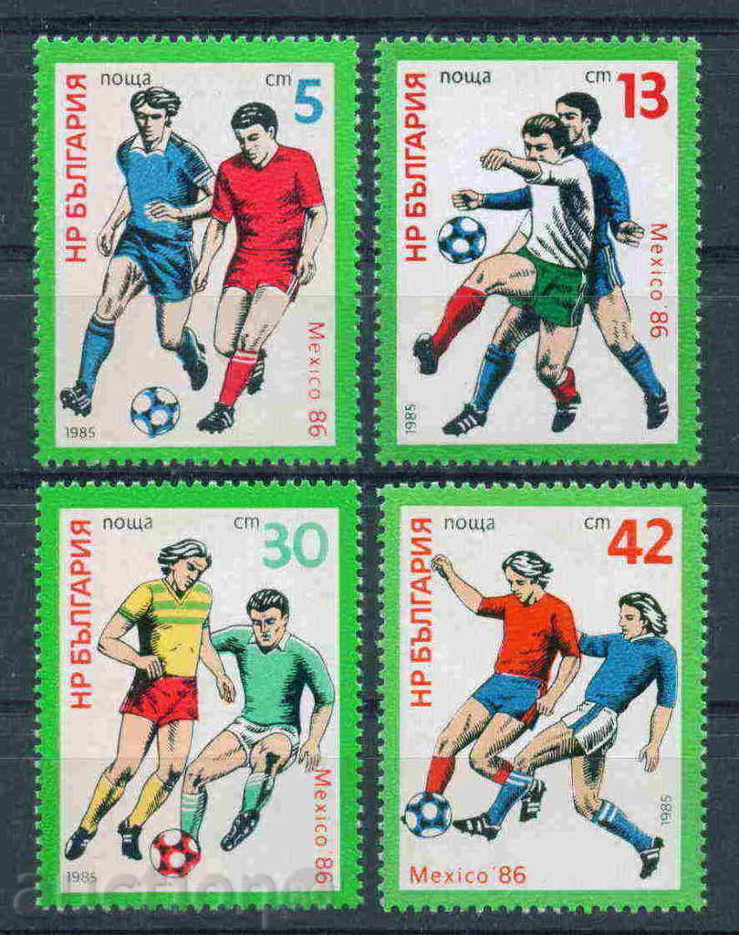 3426 Bulgaria 1985 Football Championship Mexico '86